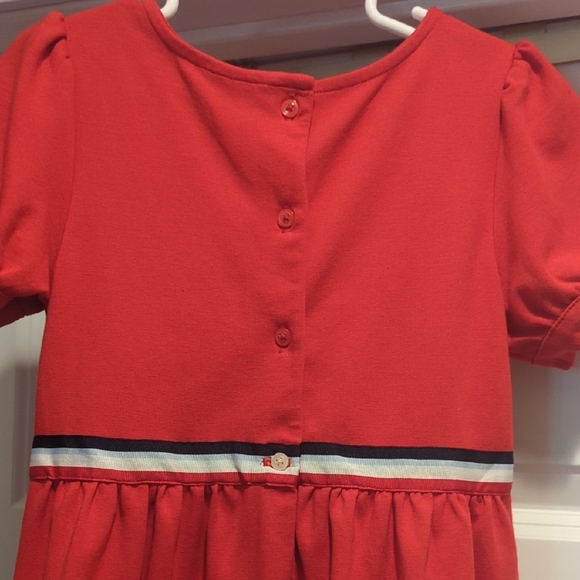 Janie and Jack Red Ruffle Dress - Picture 3 of 6